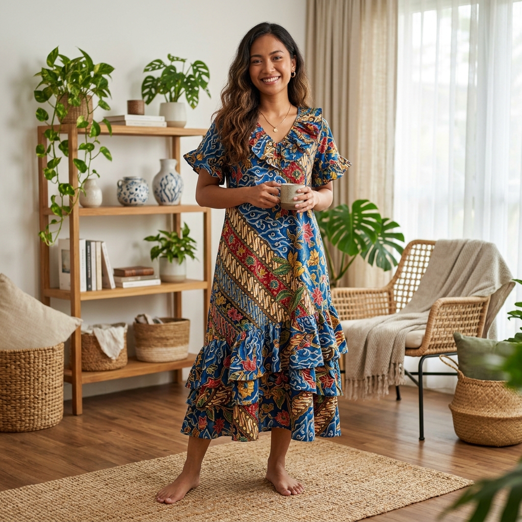 Alesha Batik Premium Daster